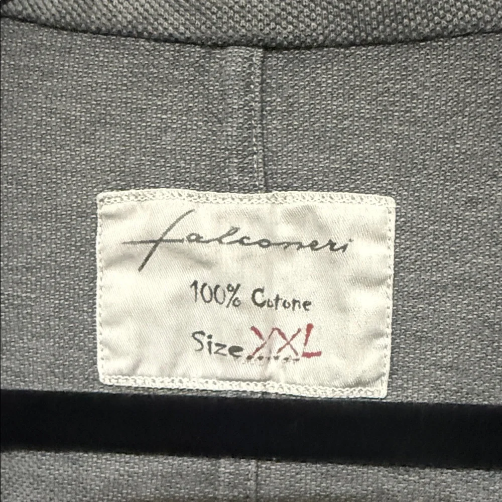 Men's Gray Lightweight Shirt Jacket - Picture 2 of 8